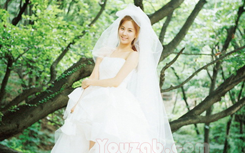 SeoHyun in Wedding Dress