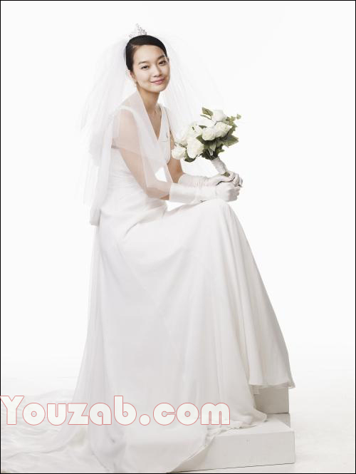 Shin Min Ah in Wedding Dress