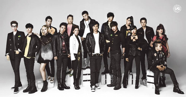 YG Entertainment Artists-1