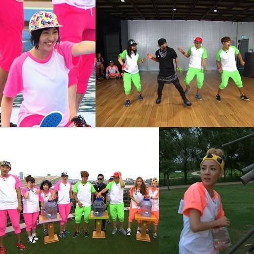 เผยภาพแทยัง BIGBANG ร่วมแจมสาวๆ 2NE1 ในรายการ Running Man