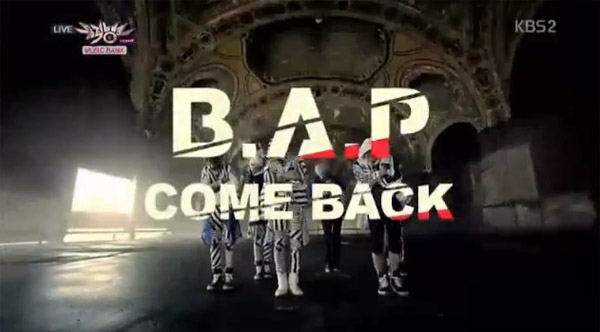 [Live]B.A.P คัมแบ็คบนเวที Music Bank ด้วยเพลง "Coffee Shop" และ "BADMAN"
