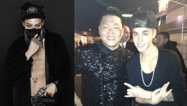 Justin Bieber ทวีตบอกใบ้ว่าเขาอาจจะแสดงบนเวทีกับ Psy และ G-Dragon?
