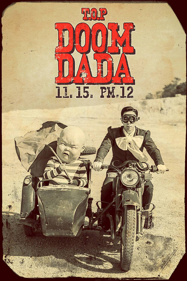 T.O.P ปล่อยภาพทีเซอร์สำหรับอัลบั้มเดี่ยวของเขาใน "DOOM DADA"