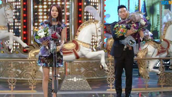 แกรี่บอกว่าเขาต้องการซงจีฮโยกลางงานประกาศรางวัล "2013 SBS Entertainment Awards"