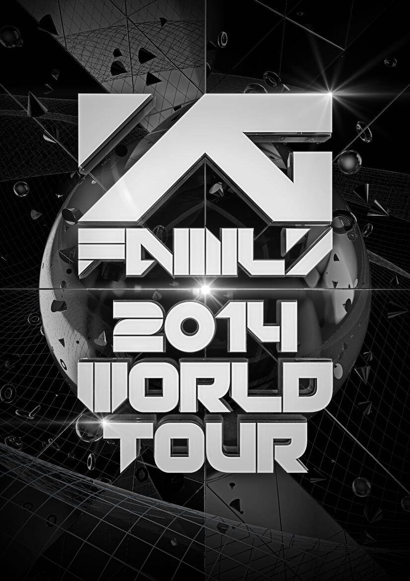 YG ประกาศ "YG Family 2014 World Tour" ของ Big Bang, 2NE1, Psy, Epik High, Lee Hi และ WINNER!