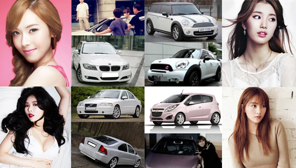 มาชมภาพไอดอลสาวกับรถคันงามของพวกเธอ!! - Kpop ข่าวบันเทิงเกาหลี ดาราไอดอ