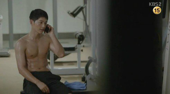 Song-Joong-Ki-and-Rain-show-off-their-sexy-abs-in-new-dramas